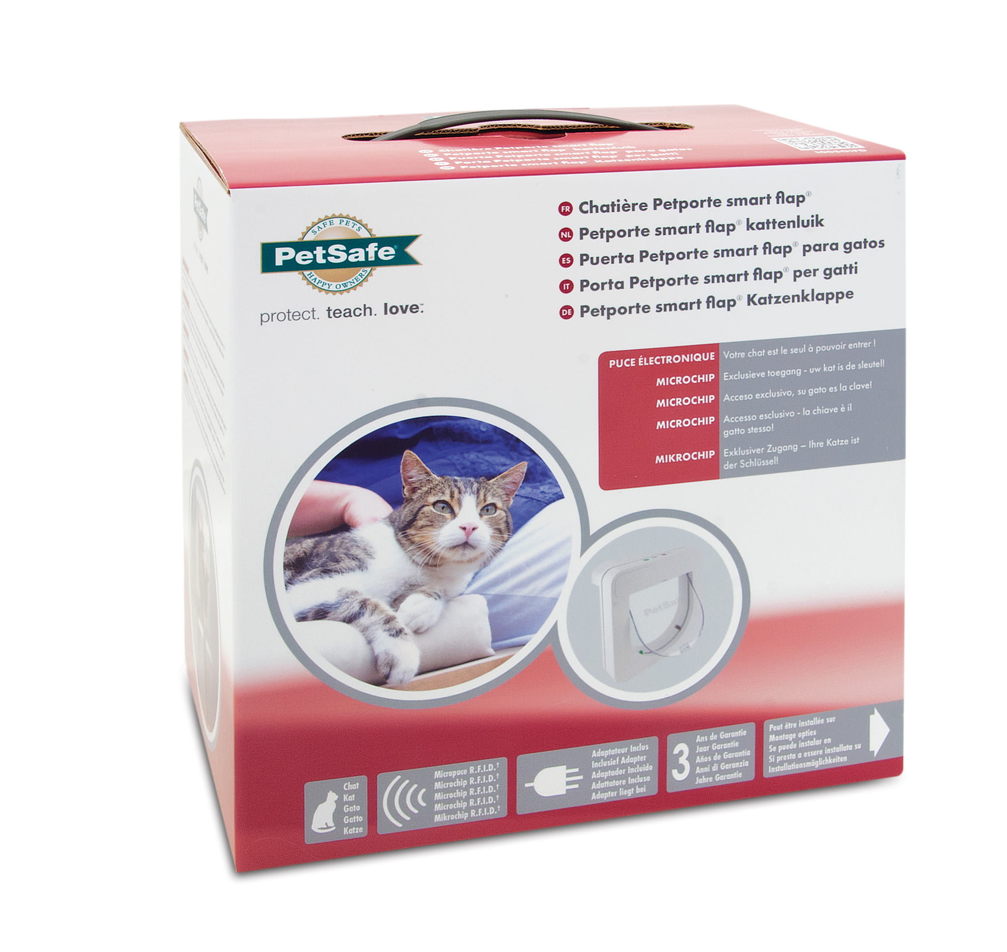 Petporte Smart flap Microchip Cat Flap Warme Nest